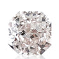 カラーダイヤモンドルース ラディアント ピンク SI1 1.129ct 画像