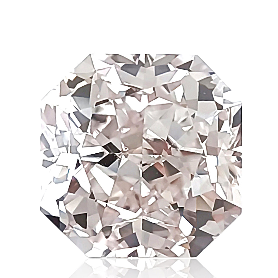 カラーダイヤモンドルース ラディアント ピンク SI1 1.129ct 画像