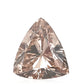 カラーダイヤモンドルース トリリアント ブラウン SI1 4.163ct 画像