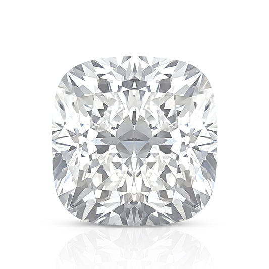 ダイヤモンドルース クッション 無色 VS2 2.02ct 画像