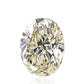 ダイヤモンドルース オーバル ベリーライトイエロー 1.04ct 画像