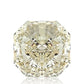 ダイヤモンドルース ラディアント フェイントイエロー SI2 3.195ct 画像