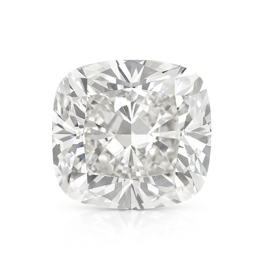 ダイヤモンドルース クッション ほぼ無色 VS1 1.006ct