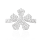 18K 花柄 ダイヤモンドリング 0.73ct VS+ G+ 画像
