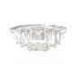 PT900 ダイヤモンドリング 1.657ct SI1 E 無色 プリンセス 画像
