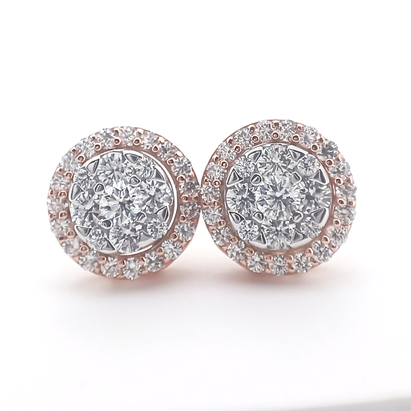 Diamond Earrings 18K 1.140ct