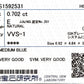 天然ダイヤモンドピアス 1.998ct Oval 18KWG CGL 鑑定書 2