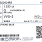 天然ルースダイヤモンド CGL 鑑定書画像 ほぼ無色 プリンセス VVS2 1.533ct  詳細