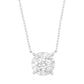 天然ダイヤモンドネックレス 無色 ラウンド 0.329ct SI2 画像
