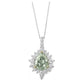 天然ダイヤモンドネックレス Yellow Green 1.44ct Pear PT900/PT850 画像
