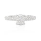 天然ダイヤモンドリング 1.018ct Oval 18KWG 画像