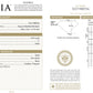 天然ダイヤモンドリング 1.32ct Princess 18KWG GIA 鑑定書