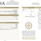 天然ダイヤモンドリング 1.35ct Emerald 18KWG GIA 鑑定書