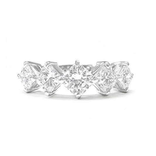 天然ダイヤモンドリング 1.914ct Princess PT900 画像