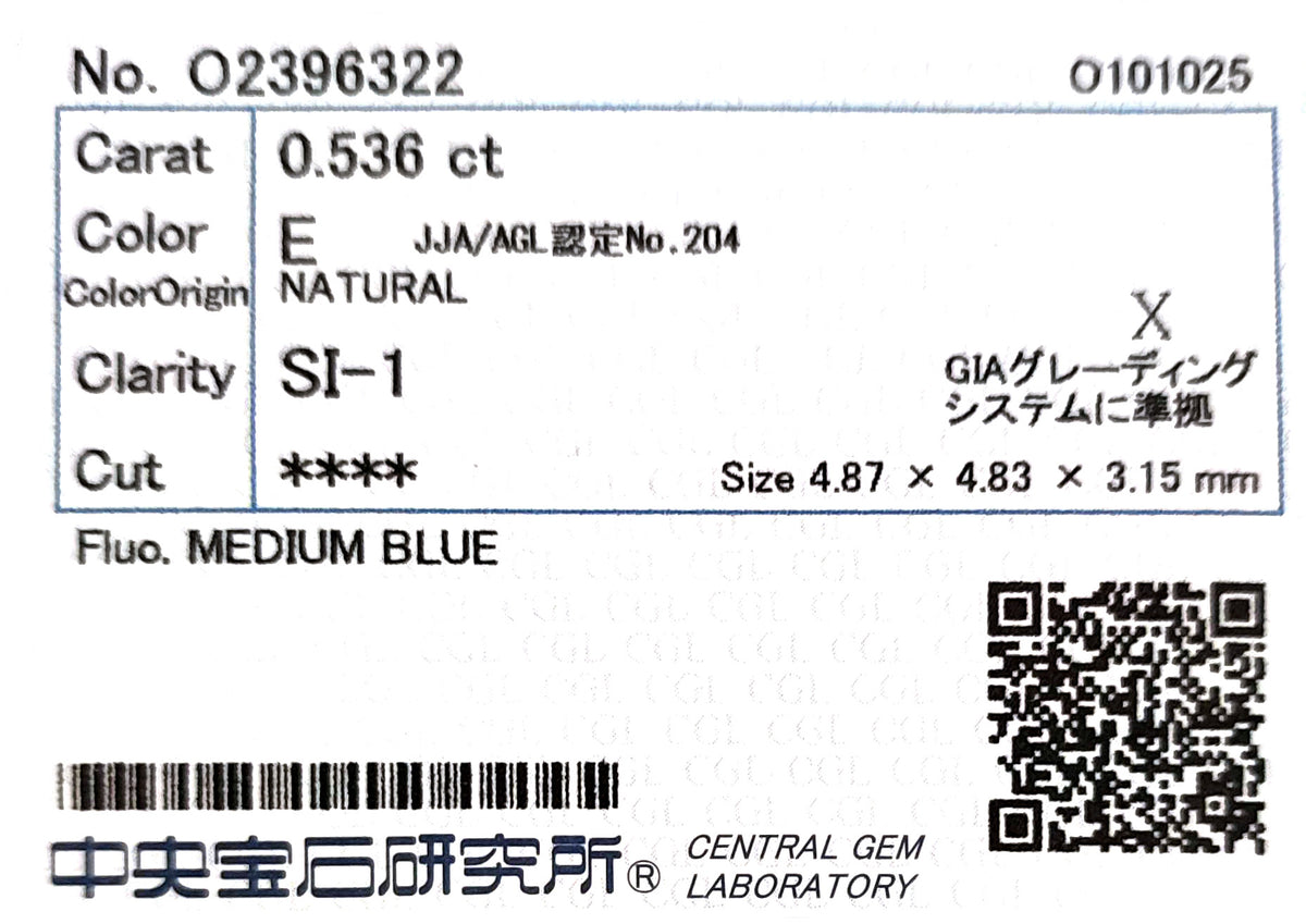天然ダイヤモンドリング 1.914ct Princess PT900 CGL 鑑定書 4