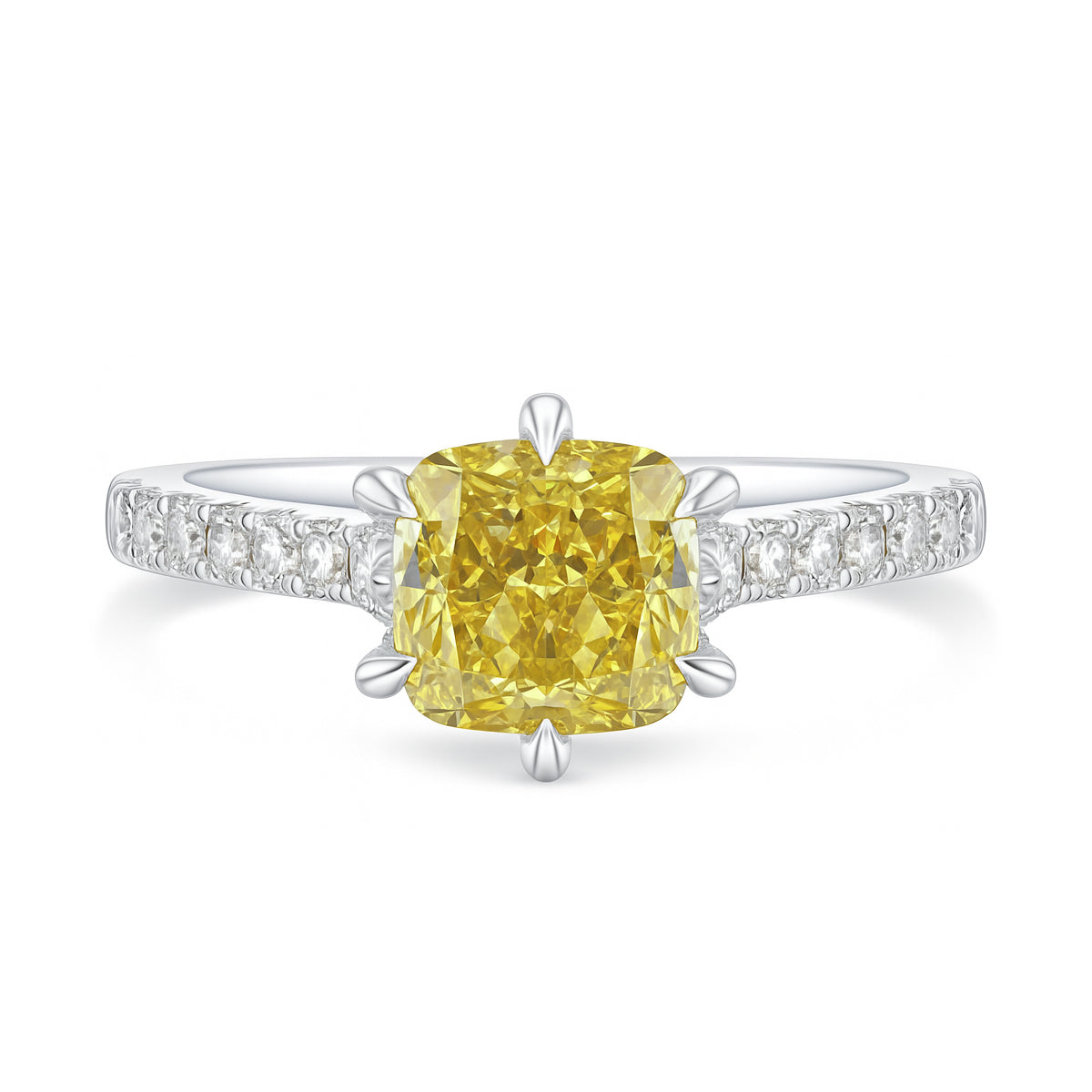 とっと様　イエローダイヤモンド　リング 天然 イエローダイヤモンド リング 1.031ct VVS2-FANCY VIVID YELLOW