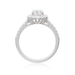 天然ダイヤモンドリング ほぼ無色 1.25ct SI1 オーバル 画像