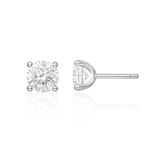 天然ダイヤモンドリング ほぼ無色 ラウンド VVS1/VVS2 1.408ct 画像
