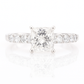 天然ダイヤモンドリング 無色 1.178ct Princess VS1 画像
