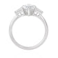 天然ダイヤモンドリング 無色 1.684ct SI1 Marquise 横画像