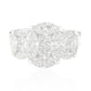 天然ダイヤモンドリング 無色 オーバルデザイン 1.5ct 画像
