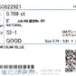 天然ダイヤモンドリング CGL 鑑定書画像 無色 ラウンド SI1 1.641ct 詳細