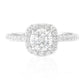 天然ダイヤモンドリング 無色 ラウンド VS1 0.69ct 画像