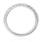 18K V字ライン ダイヤモンドリング 0.49ct