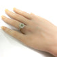 Mael Cushion Fancy Light Green Diamond Ring - 1.317ct