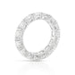 Round-Cut Diamond Full Eternity Ring - 1.02ct