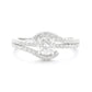 18K Round-cut Colorless Diamond Ring - 1.362ct