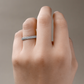 18K Milgrain Diamond Ring - 0.18ct