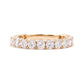 18KPG Diamond Eternity Ring Faint Pink  - 1.55ct