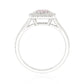 ピンクダイアモンドリング ラディアント 0.817ct SI2 画像