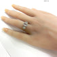 ピンクダイヤモンドリング ラディアント 1.878ct I1 着用画像