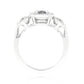 ピンクダイヤモンドリング ラディアント 1.878ct I1 裏画像