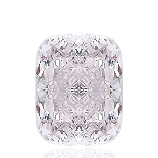 レクタングラー 天然ピンクダイヤモンド 0.506ct Very Light Purple Pink SI1 ルース 画像
