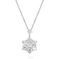 PT900 スター柄 ラウンドダイヤモンドペンダントネックレス - 1.562ct 画像