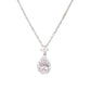  Mael Pear Shape Very Light Pink Diamond Necklace 0.358ct Natural SI-2 CGL