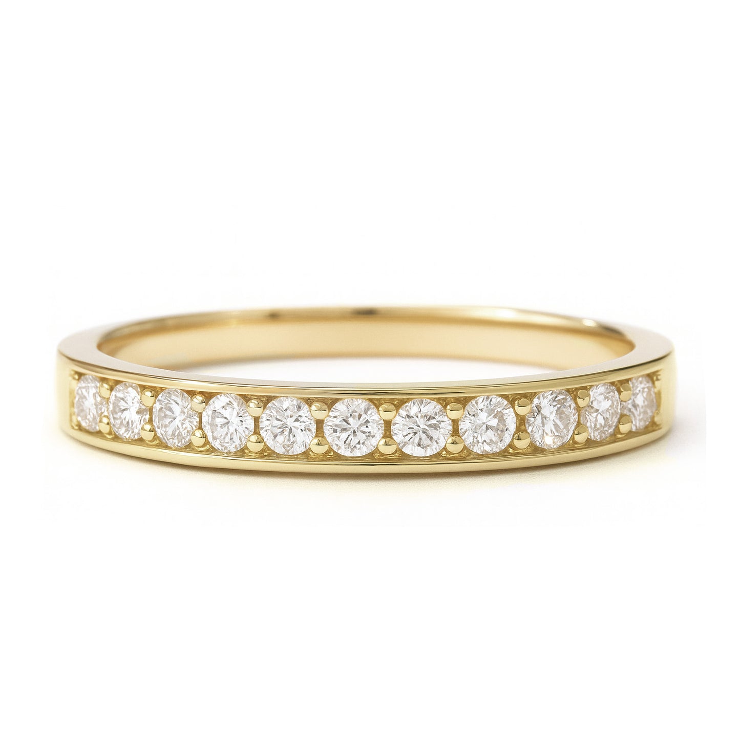 Round-Cut Diamond Eternity Ring - 0.2ct