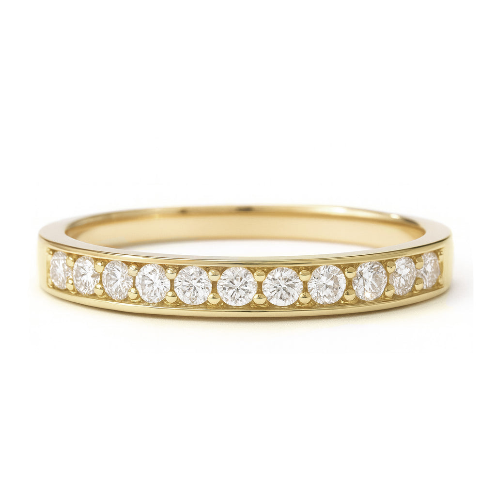 Round-Cut Diamond Eternity Ring - 0.2ct