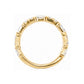 Round & Emerald-cut Diamond Eternity Ring - approx. 1.07ct