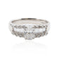 Oval Colorless F Diamond Ring - 1.697ct