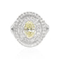 Oval Fancy Yellow Diamond Ring - 1.61ct