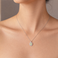 PT950/850 Cushion Fancy Yellow Natural Diamond Pendant Necklace - 1.865ct