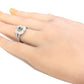 PT900 グリーンダイヤモンド リング 1.809ct Fancy Light Gray Green SI2 ラディアント