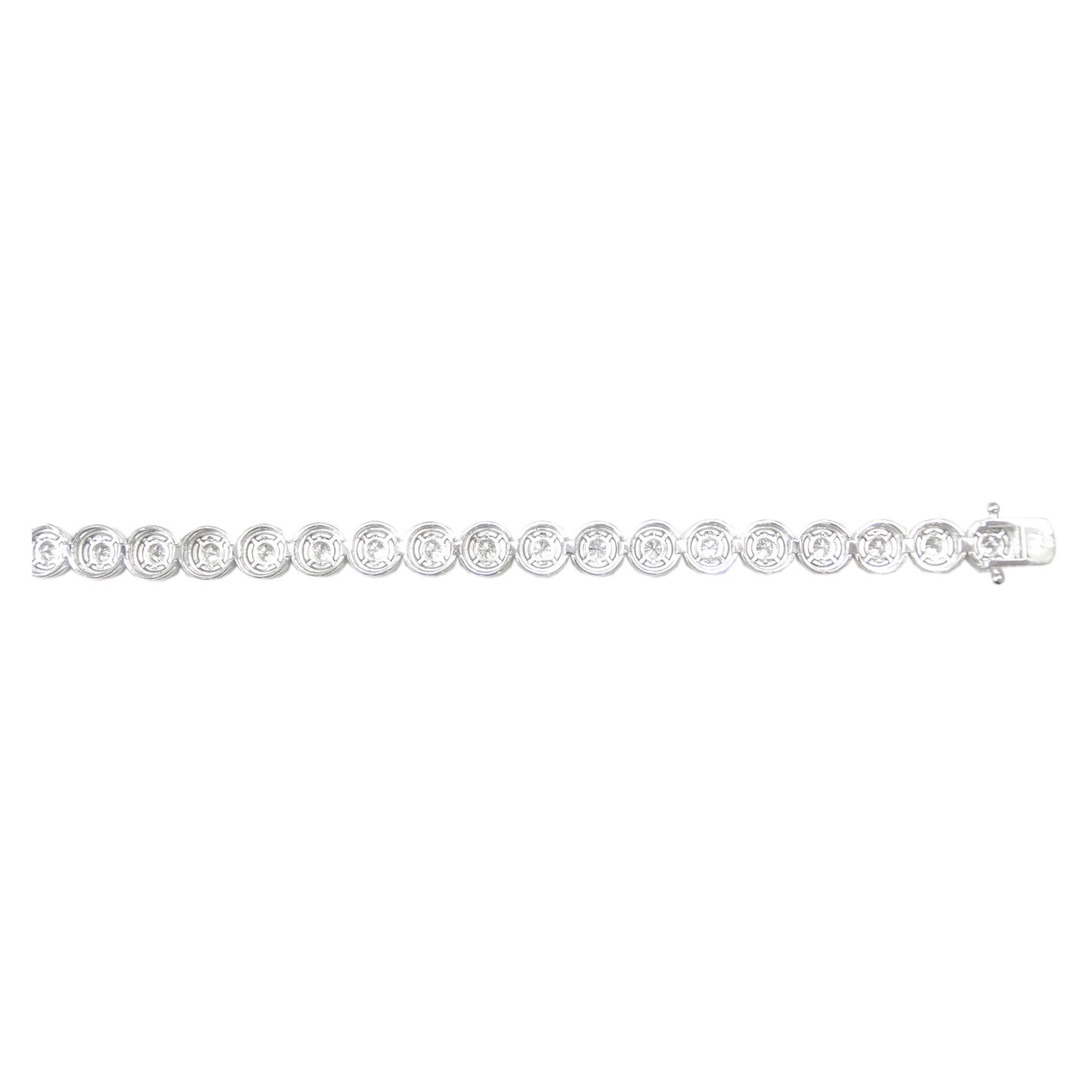 18K ダイアモンドテニスブレスレット 2.38ct DEF VS+ 画像 2