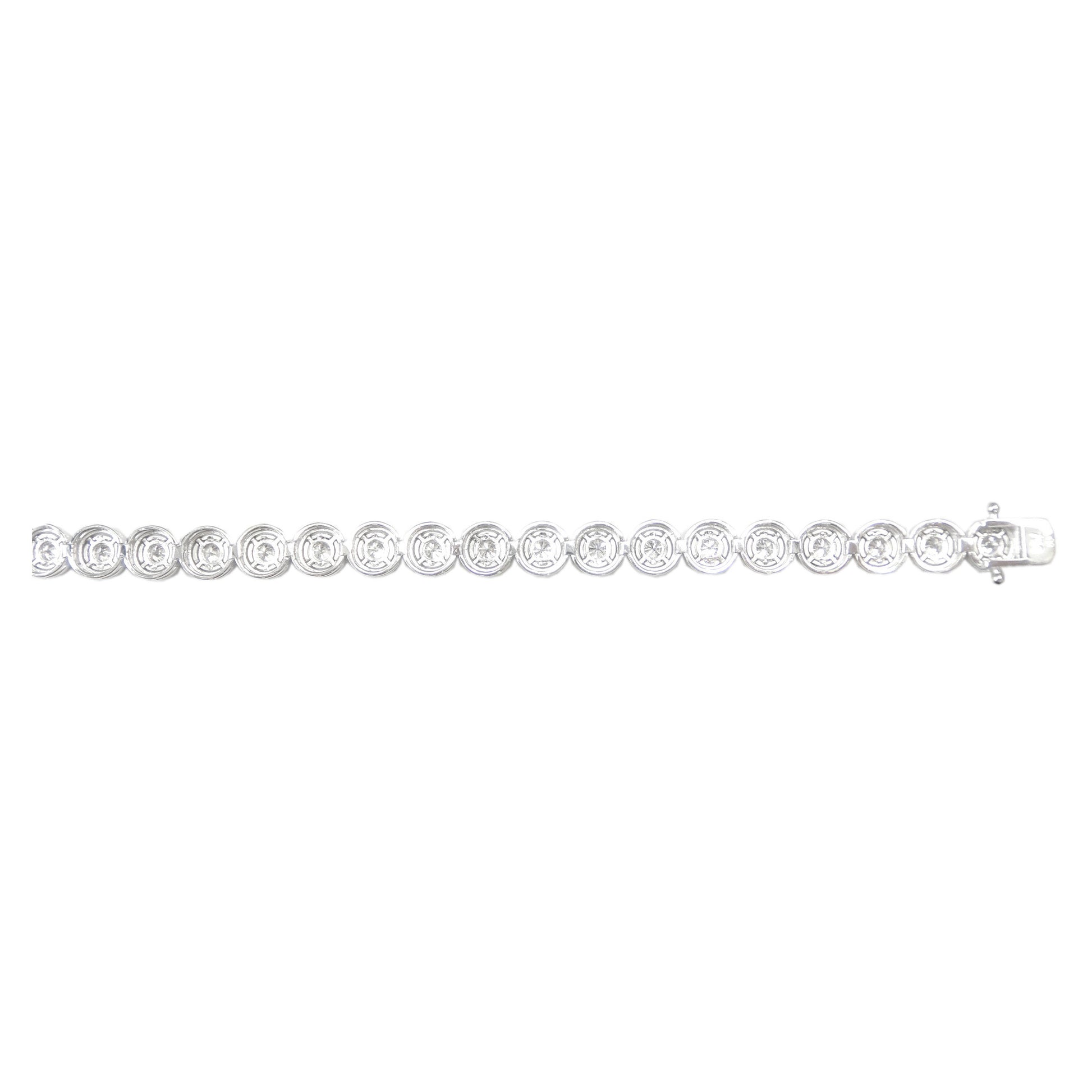 18K ダイアモンドテニスブレスレット 2.38ct DEF VS+ 画像 2