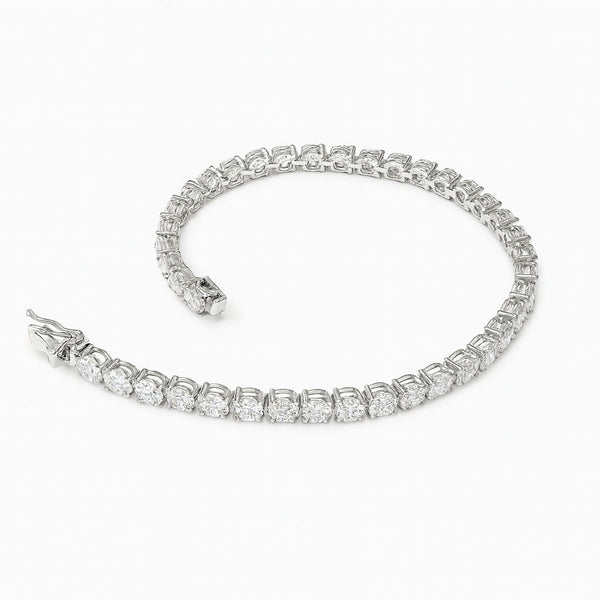 ダイヤモンドテニスブレスレット 18K ダイヤモンドテニスブレスレット 7.78ct GJ VVS2-SI2