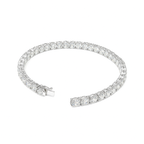 総計7.7ct K18WGルビー ダイヤモンド テニスブレスレット 総計7.7ct K18WGルビー ダイヤモンド テニスブレスレット